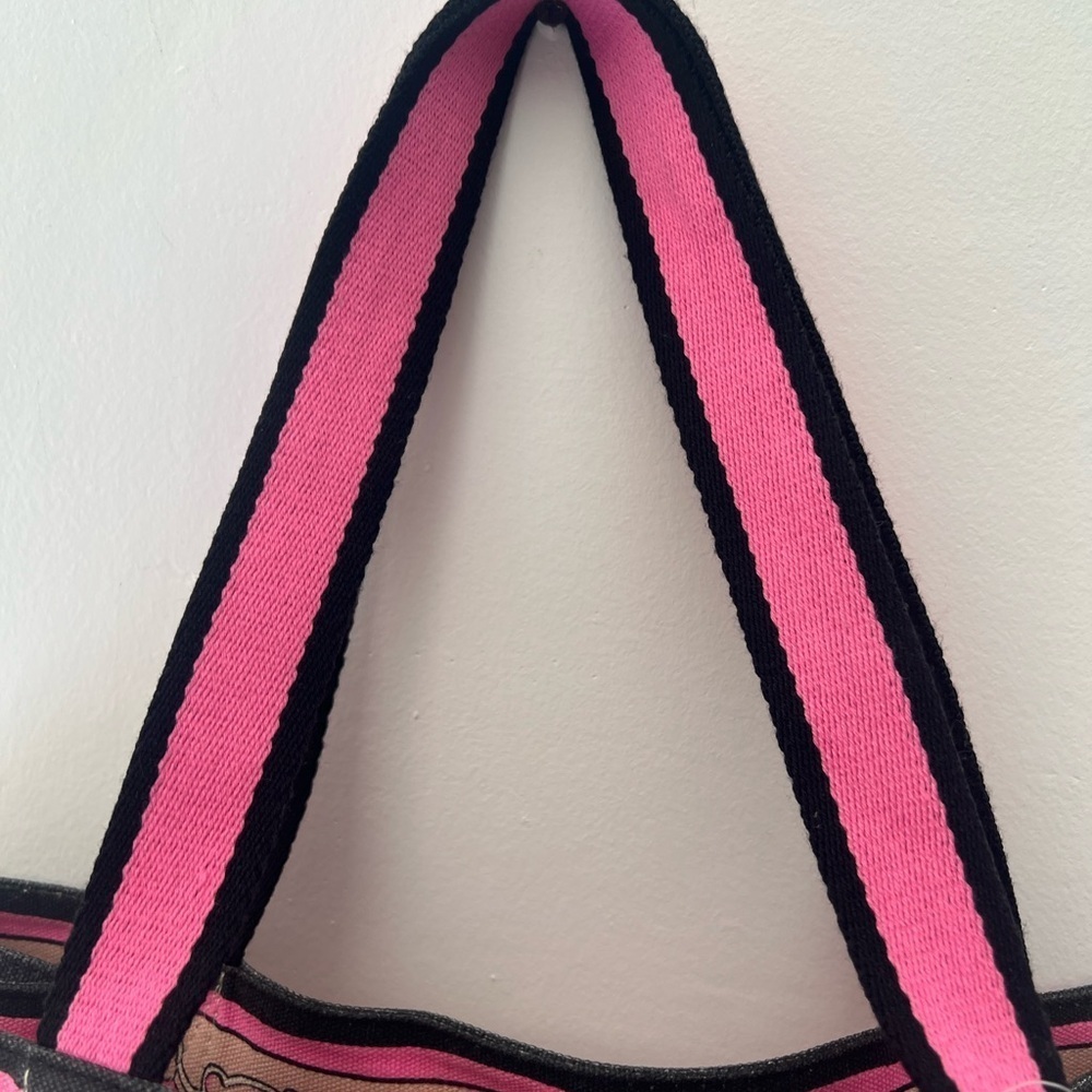Brighton Pink and Gold Tote Bag with Love Design - Picture 3 of 13